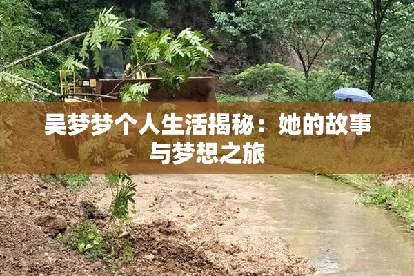 吴梦梦个人生活揭秘：她的故事与梦想之旅