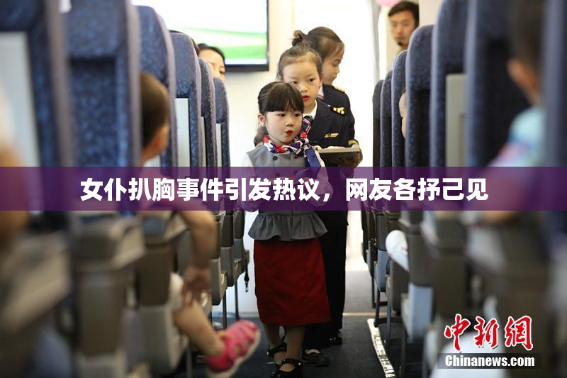 女仆扒胸事件引发热议，网友各抒己见