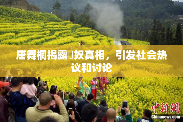 唐舞桐揭露婬奴真相，引发社会热议和讨论