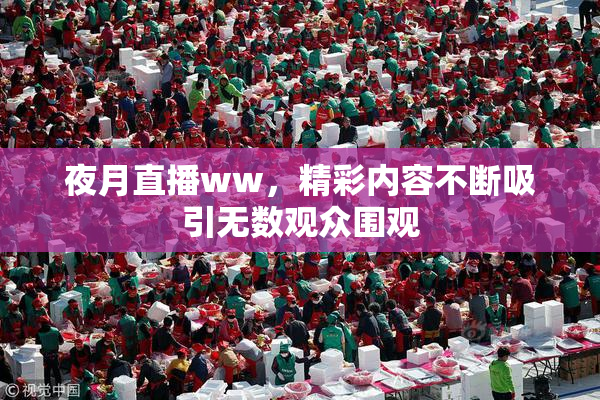 夜月直播ww，精彩内容不断吸引无数观众围观