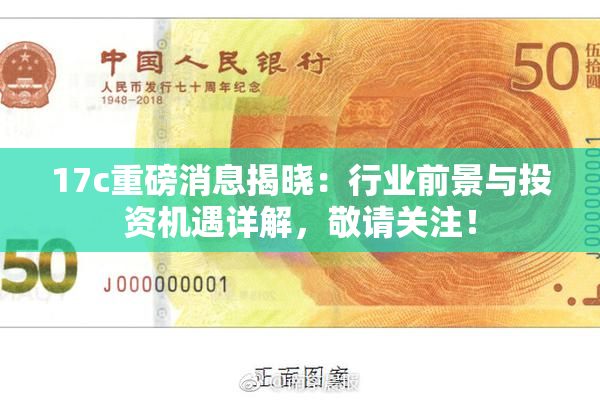 17c重磅消息揭晓：行业前景与投资机遇详解，敬请关注！