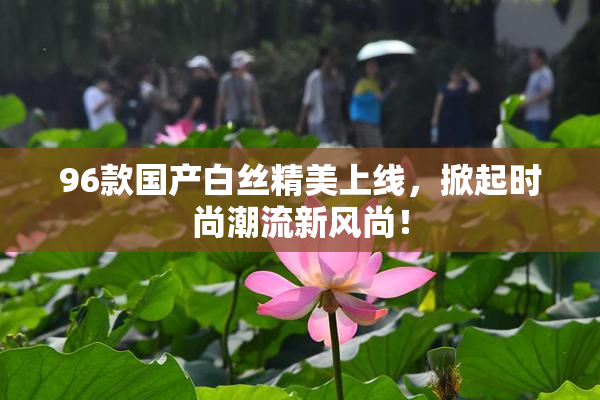 96款国产白丝精美上线，掀起时尚潮流新风尚！