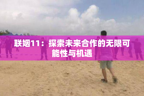 联姻11：探索未来合作的无限可能性与机遇