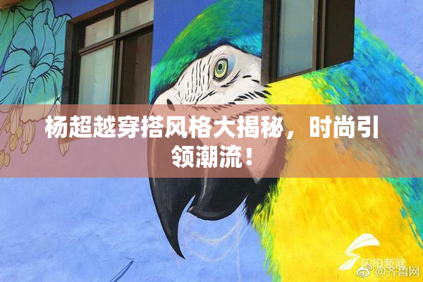 杨超越穿搭风格大揭秘，时尚引领潮流！