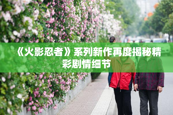 《火影忍者》系列新作再度揭秘精彩剧情细节