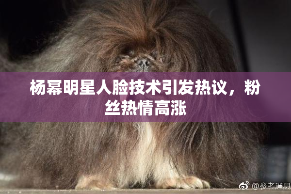 杨幂明星人脸技术引发热议，粉丝热情高涨