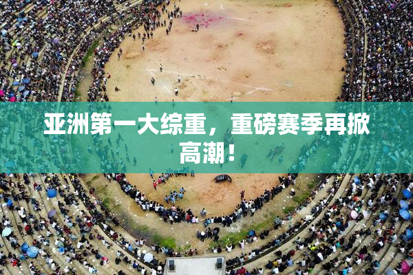 亚洲第一大综重，重磅赛季再掀高潮！