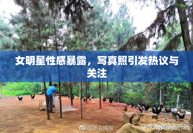 女明星性感暴露，写真照引发热议与关注
