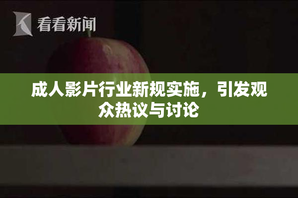 成人影片行业新规实施，引发观众热议与讨论