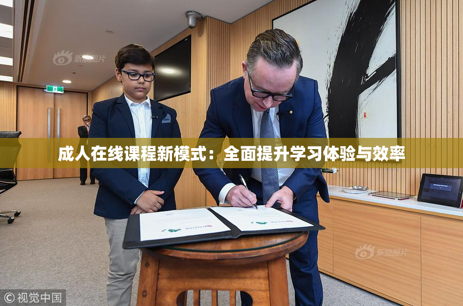 成人在线课程新模式：全面提升学习体验与效率