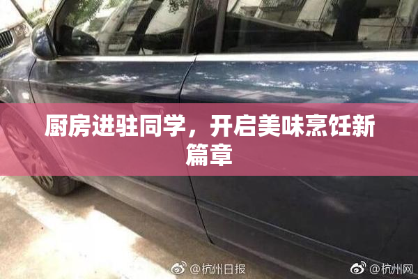 厨房进驻同学，开启美味烹饪新篇章