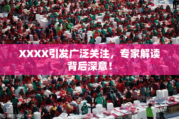 XXXX引发广泛关注，专家解读背后深意！