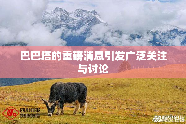 巴巴塔的重磅消息引发广泛关注与讨论