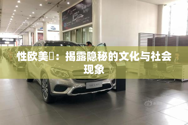 性欧美婬：揭露隐秘的文化与社会现象