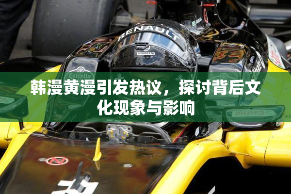 韩漫黄漫引发热议，探讨背后文化现象与影响