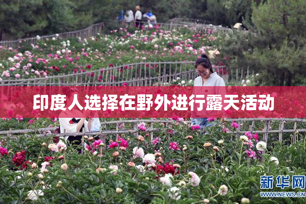印度人选择在野外进行露天活动