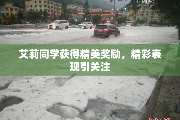 艾莉同学获得精美奖励，精彩表现引关注