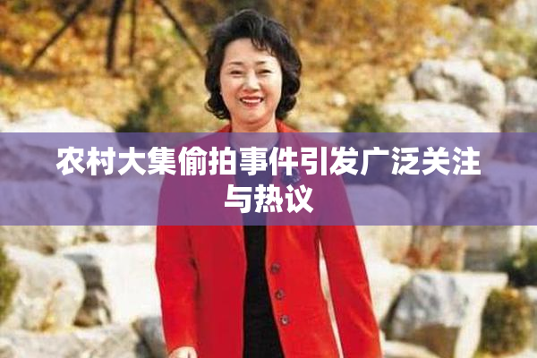 农村大集偷拍事件引发广泛关注与热议