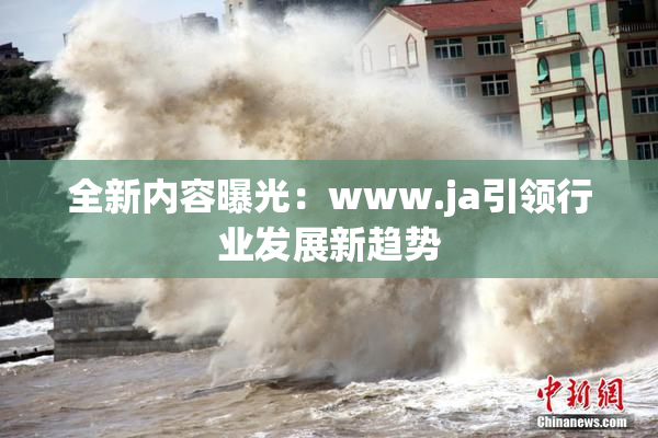 全新内容曝光：www.ja引领行业发展新趋势