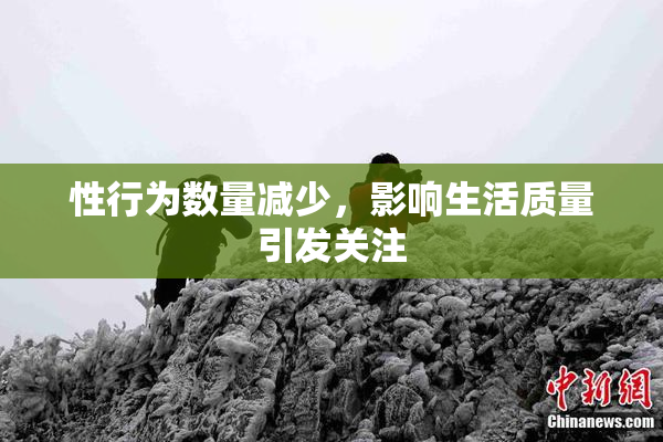 性行为数量减少，影响生活质量引发关注