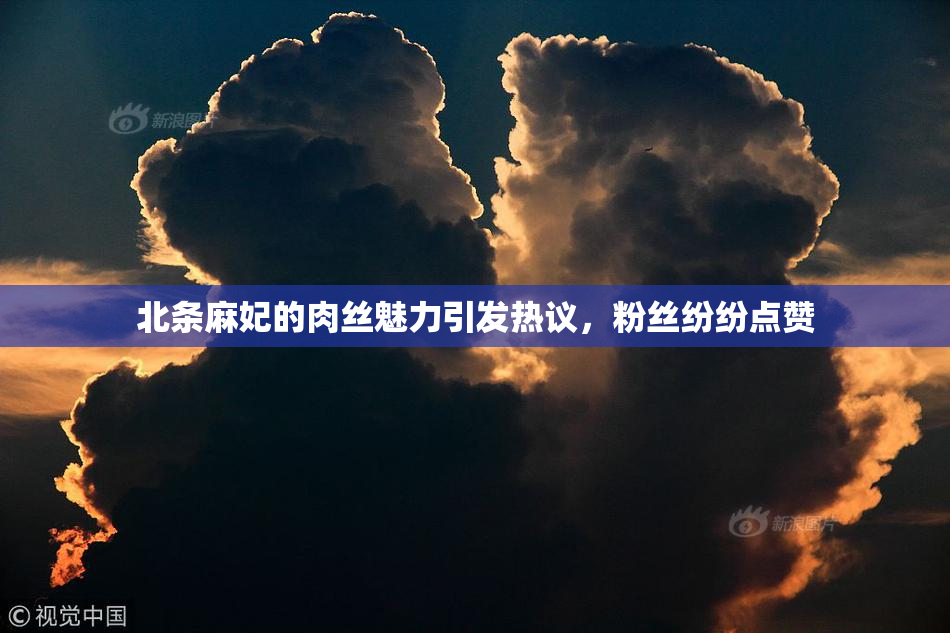 北条麻妃的肉丝魅力引发热议，粉丝纷纷点赞