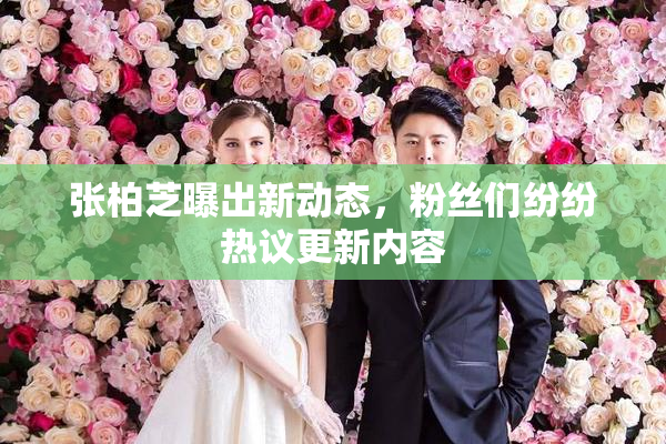 张柏芝曝出新动态，粉丝们纷纷热议更新内容