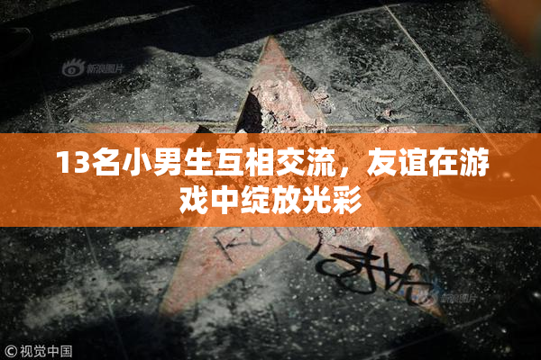 13名小男生互相交流，友谊在游戏中绽放光彩