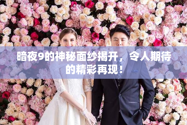 暗夜9的神秘面纱揭开，令人期待的精彩再现！