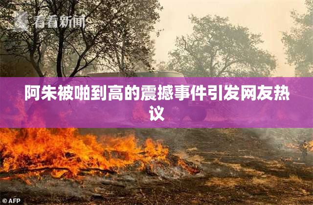 阿朱被啪到高的震撼事件引发网友热议