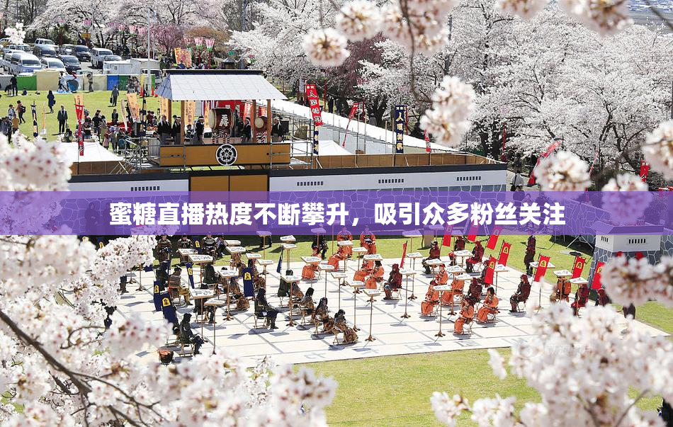 蜜糖直播热度不断攀升，吸引众多粉丝关注