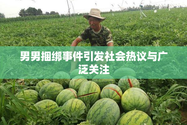 男男捆绑事件引发社会热议与广泛关注