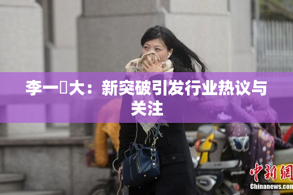 李一挏大：新突破引发行业热议与关注