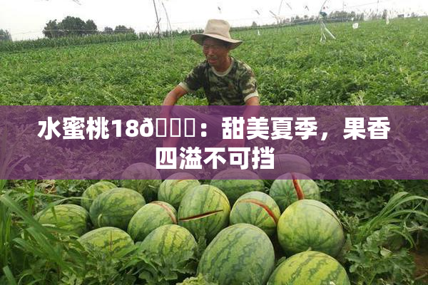 水蜜桃18🍑：甜美夏季，果香四溢不可挡