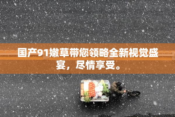 国产91嫩草带您领略全新视觉盛宴，尽情享受。