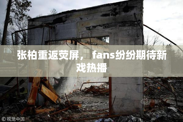 张柏重返荧屏， fans纷纷期待新戏热播