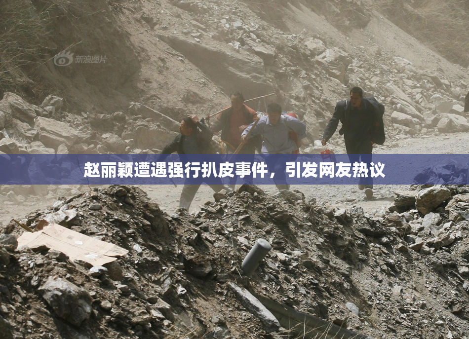 赵丽颖遭遇强行扒皮事件，引发网友热议