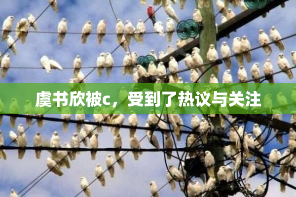 虞书欣被c，受到了热议与关注