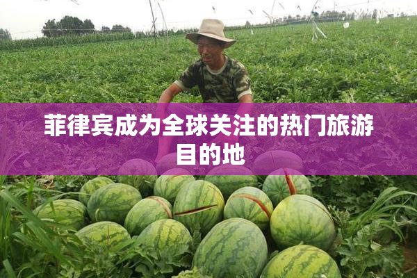 菲律宾成为全球关注的热门旅游目的地