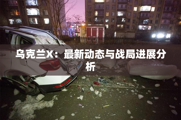 乌克兰X：最新动态与战局进展分析