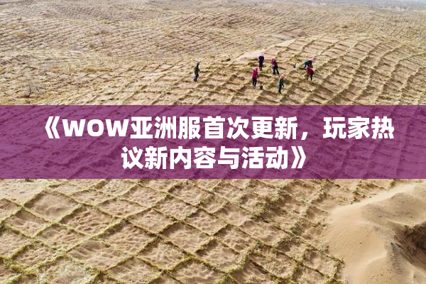 《WOW亚洲服首次更新，玩家热议新内容与活动》