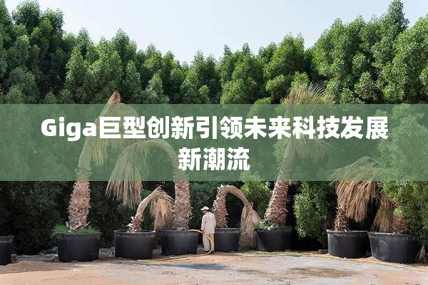 Giga巨型创新引领未来科技发展新潮流