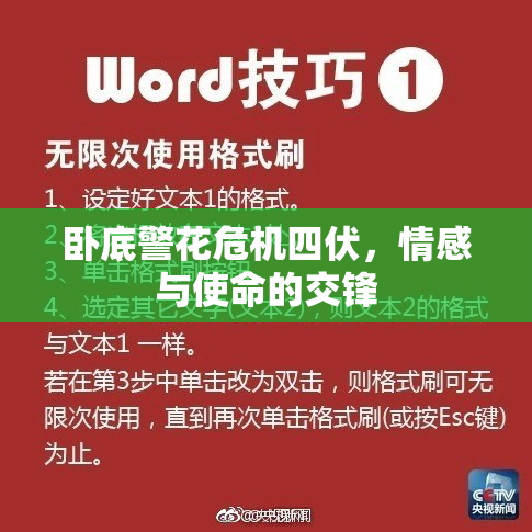 卧底警花危机四伏，情感与使命的交锋
