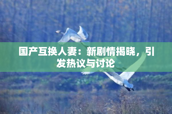 国产互换人妻：新剧情揭晓，引发热议与讨论