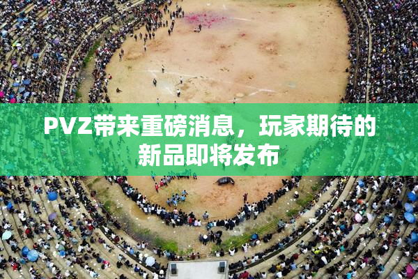 PVZ带来重磅消息，玩家期待的新品即将发布