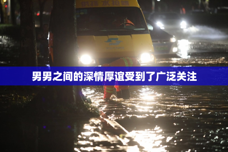 男男之间的深情厚谊受到了广泛关注