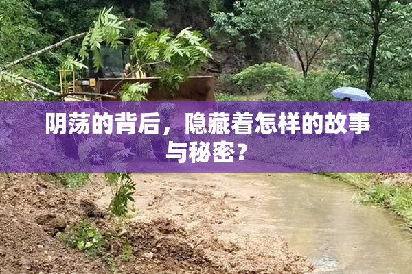 阴荡的背后，隐藏着怎样的故事与秘密？