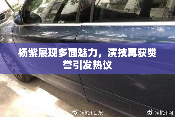 杨紫展现多面魅力，演技再获赞誉引发热议