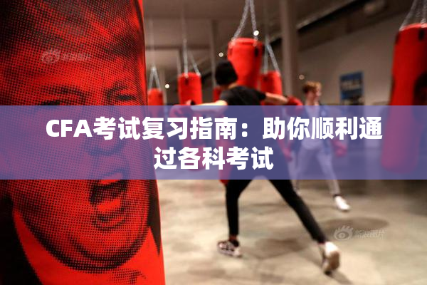 CFA考试复习指南：助你顺利通过各科考试