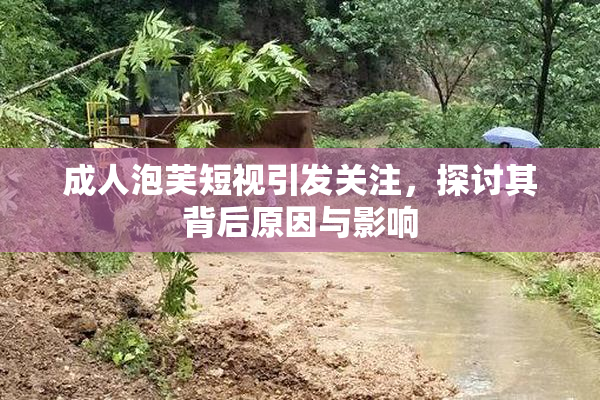 成人泡芙短视引发关注，探讨其背后原因与影响