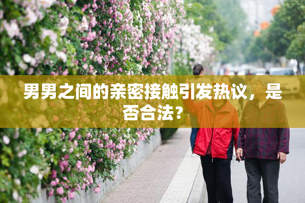 男男之间的亲密接触引发热议，是否合法？